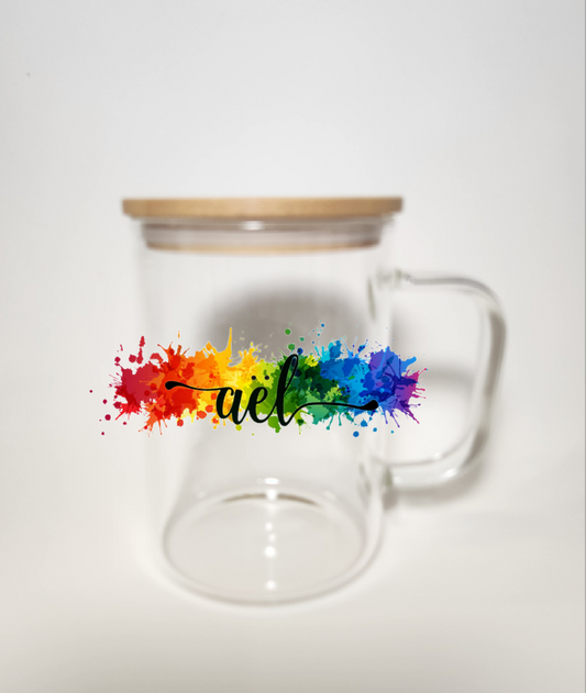Tasse en vitre transparent 16oz
