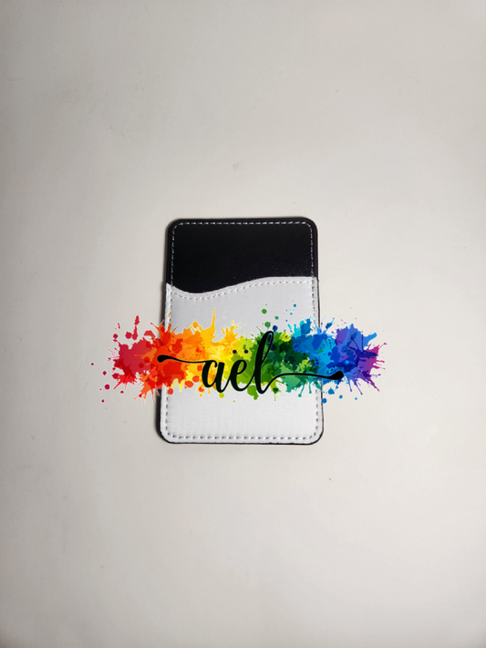Pochette autocollant pour cellulaire