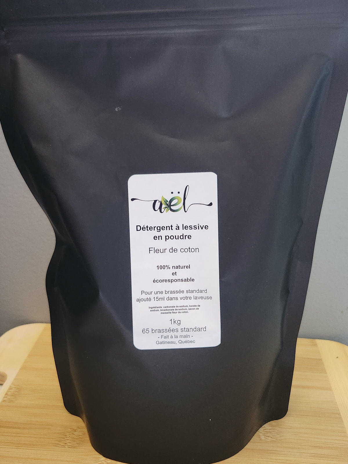 Détergent à lessive en poudre