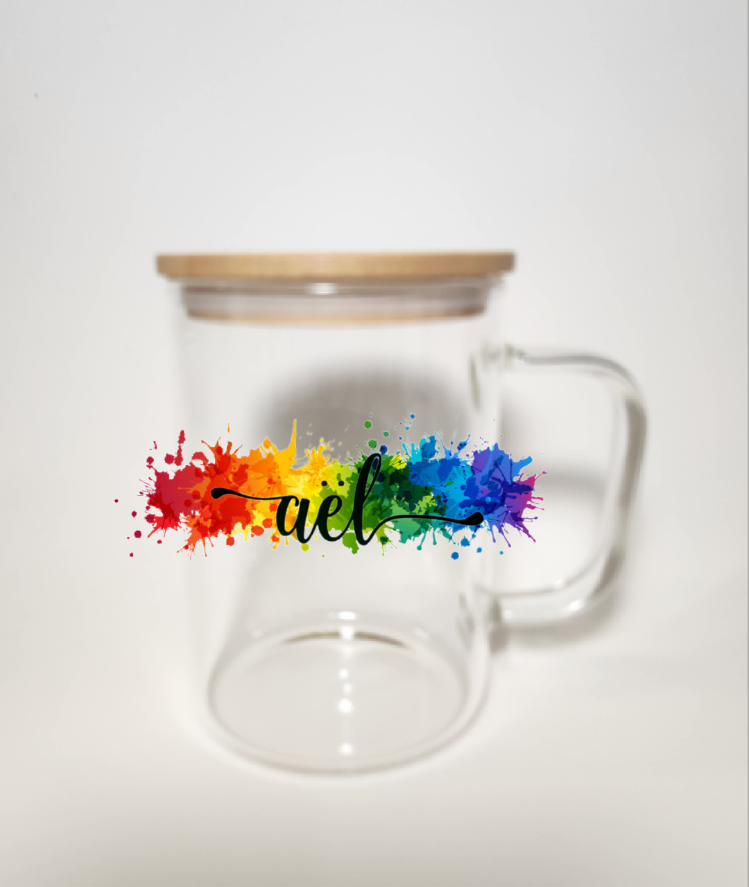 Tasse en vitre transparent 16oz