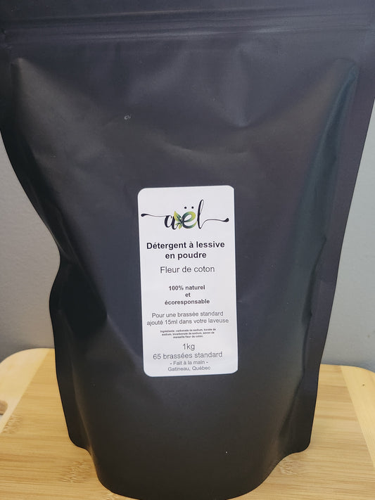 Détergent à lessive en poudre